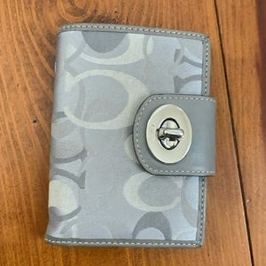 Gray Coach Wallet